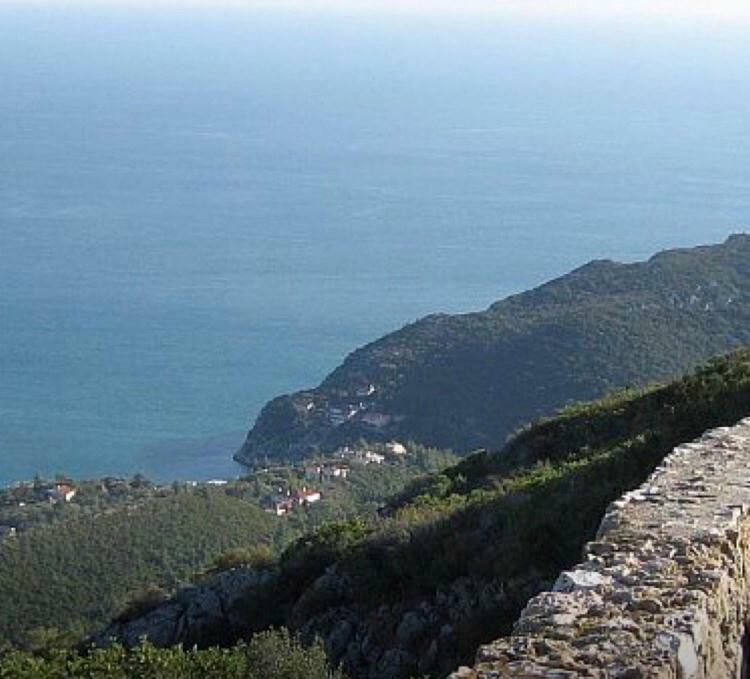 Villa Casa do Farol da Arrábida Portinho da Arrábida Esterno foto